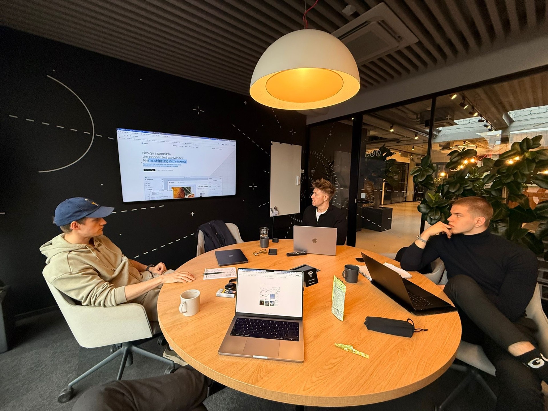 Team working session